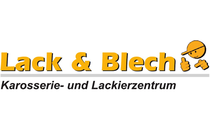 Firmenanzeige Autolackiererei Lack + Blech Wagner