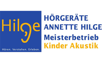 Firmenanzeige Hörgeräte Hilge