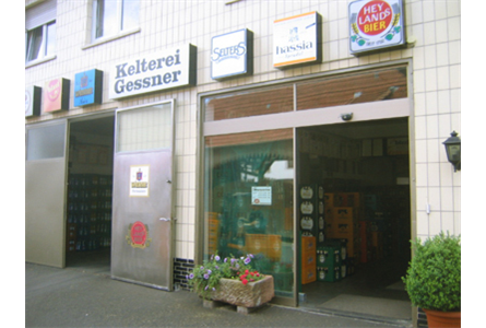 Firmenanzeige Kelterei Gessner