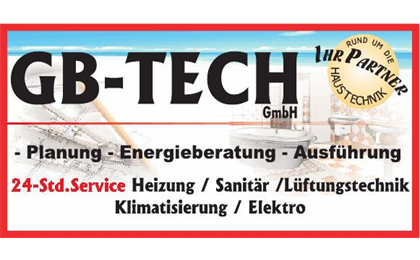 Firmenanzeige Heizung GB-TECH GmbH