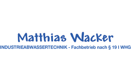 Firmenanzeige Wacker Matthias