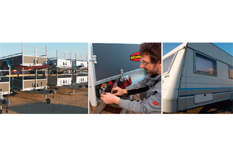 Firmenanzeige Anhänger Walcher