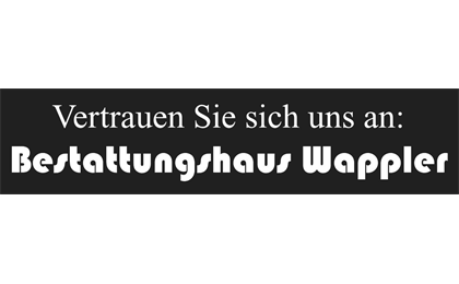 Firmenanzeige Bestattungshaus Wappler
