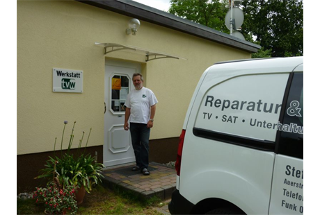 Firmenanzeige Steffen Wünsche Reparatur & Verkauf TV-SAT