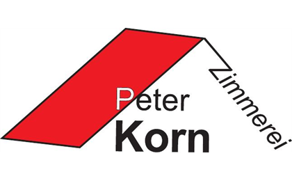 Firmenanzeige Zimmerei Peter Korn