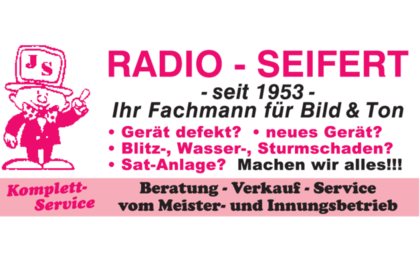 Firmenanzeige Radio Seifert GbR