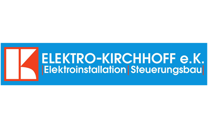 Firmenanzeige Elektro Kirchhoff e.K.