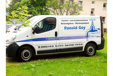 Firmenanzeige Goy, Ronald Sanitär und Heizungsbau