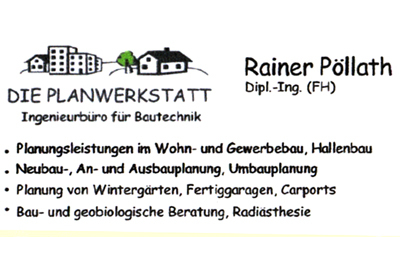 Firmenanzeige Bauplanung Pöllath Rainer Dipl.-Ing.(FH)