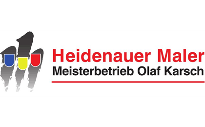 Firmenanzeige Heidenauer Maler Meisterbetrieb Olaf Karsch