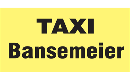 Firmenanzeige Taxi Bansemeier