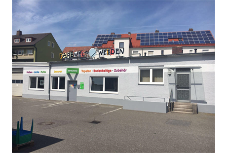 Firmenanzeige Farbwelt Weiden