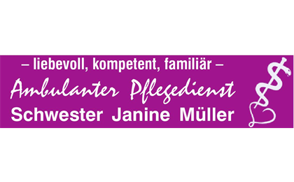 Firmenanzeige Ambulanter Pflegedienst Schwester Janine Müller