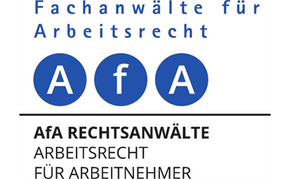 Firmenanzeige AfA Arbeitsrecht für Arbeitnehmer - Fachanwälte für Arbeitsrecht