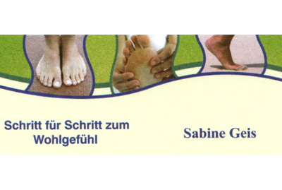 Firmenanzeige Fußpflege Geis Sabine