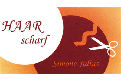 Firmenanzeige Friseur HAAR scharf