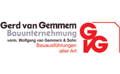 Firmenanzeige Bauunternehmen van Gemmern