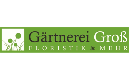 Firmenanzeige Groß Gärtnerei