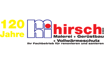 Firmenanzeige Malerfachbetrieb Hirsch