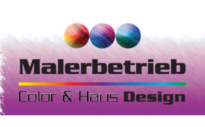 Firmenanzeige Malerbetrieb Color & Haus Design