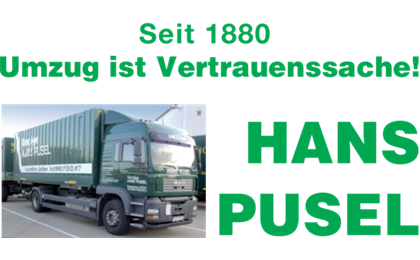 Firmenanzeige Umzüge Pusel