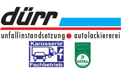 Firmenanzeige Autolackiererei dürr