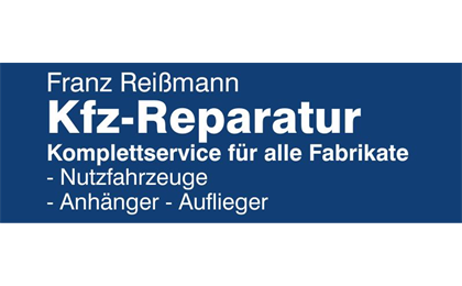 Firmenanzeige Kraftfahrzeugreparatur Ing. Franz Reißmann