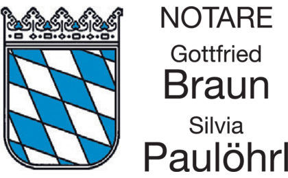 Firmenanzeige Notare Gottfried Braun und Silvia Paulöhrl