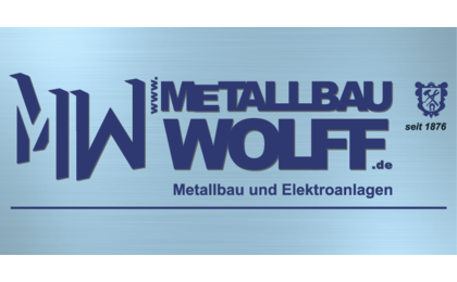 Firmenanzeige Metallbau Wolff