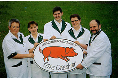 Firmenanzeige Metzgerei Orschler Fritz