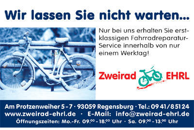 Firmenanzeige Zweirad Ehrl
