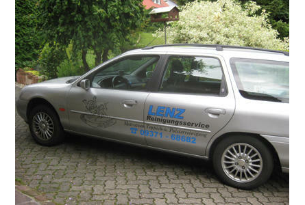 Firmenanzeige Reinigungsservice Lenz Harald