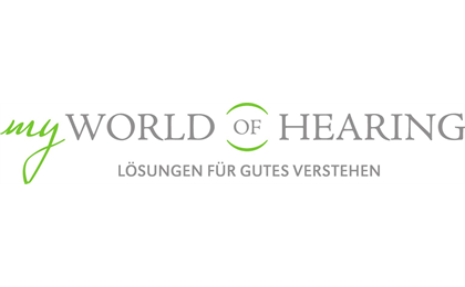 Firmenanzeige Hörgeräte My World of Hearing