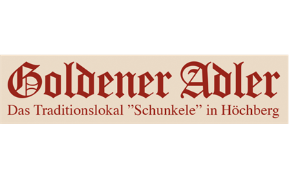 Firmenanzeige Goldener Adler