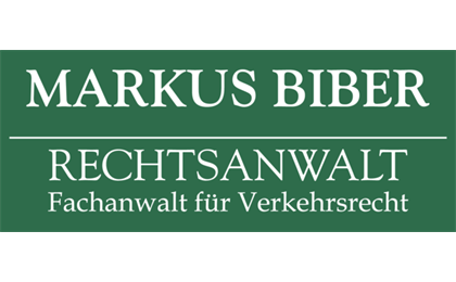 Firmenanzeige Biber Markus Rechtsanwalt Fachanwalt für Verkehrsrecht