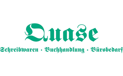 Firmenanzeige Schreibwaren Quase