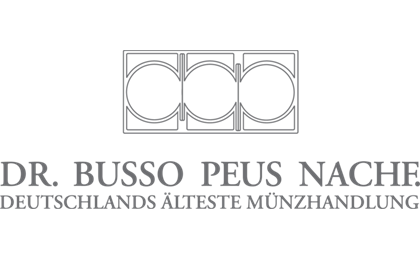 Firmenanzeige Münzen Busso Peus Nachf.