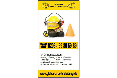 Firmenanzeige Globus Arbeitskleidung - Ante Tolj