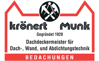 Firmenanzeige Krönert Bedachungen Munk