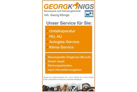 Firmenanzeige KÖNIGS Georg - Karosserie und Fahrzeugtechnik