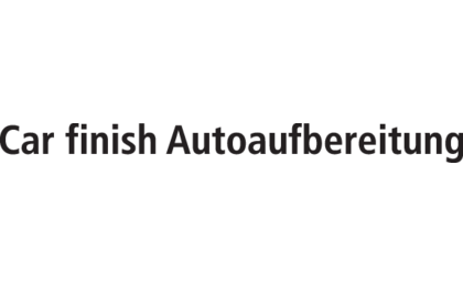 Firmenanzeige Car finish Autoaufbereitung