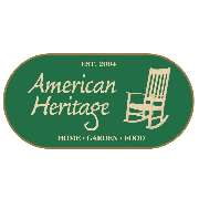 American Heritage Augsburg - American Heritage Logo | Est. 2004 | Home, Garden; Food | Schaukelstuhl (Rocker)
