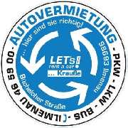 Autovermietung Krauße Let's rent a car - LOGO
