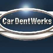 Firmenlogo von CarDentWorks, Beulendoktor in München, spezialisiert auf lackschonende Dellenentfernung, Smart Repair und Hagelschaden Reparatur.