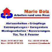 Dienstleistung - Mario Bolz, Arbeiten rund ums Haus - LOGO