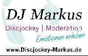 Logo - DJ Markus - Discjockey + Moderation - Ihr Hochzeits-DJ