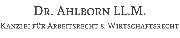 Logo - Rechtsanwalt und Notar Dr. Ilkka-Peter Ahlborn LL.M.
