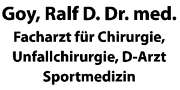 Dr. med. Ralf D. Goy - 1