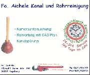 Fa. Aichele Kanal und Rohrreinigung - 1