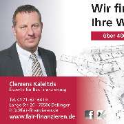 Experte Baufinanzierung - FAIR-FINANZIEREN, Deilingen